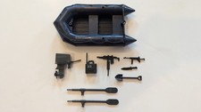 Vintage GI Joe Cobra 1985 Barco de Desembarque Noturno Balsa 100% Completa comprar usado  Enviando para Brazil