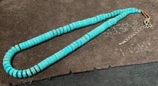 Block turquoise heishi for sale  La Puente