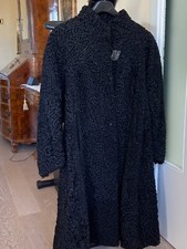 Pelliccia nera agnello usato  Treviso