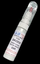 Usado, Caneta retoque tinta SKODA MOON WHITE S9R FABIA RAPID OCTAVIA SUPERB YETI comprar usado  Enviando para Brazil