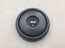 84-96 Jeep CJ Wrangler YJ Cherokee buzina de volante botão cinza fabricante de equipamento original comprar usado  Enviando para Brazil