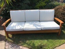 Conservatory sofa hardwood for sale  BIRMINGHAM