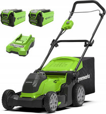 Greenworks g40lm41k2x kabellos gebraucht kaufen  Deutschland