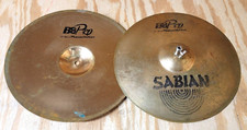 Pratos superiores e inferiores Sabian B8 Pro 14"/36cm médio Hi Hat, usado comprar usado  Enviando para Brazil