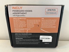 Incly 278pcs pegboard for sale  Wichita