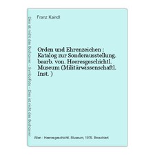 Rden ehrenzeichen katalog gebraucht kaufen  Aarbergen