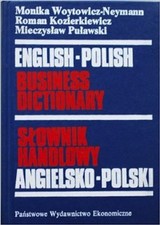 ENGLISH-POLISH BUSINESS DICTIONARY / SLOWNIK HANDLOWY By Monika VG na sprzedaż  Wysyłka do Poland