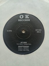 SHAFTSBURY " HIT MAN / CRAZY JANE ". RARE SINGLE comprar usado  Enviando para Brazil