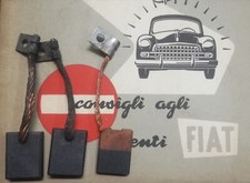 Spazzole dinamo fiat usato  Palermo