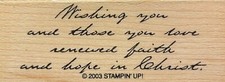 Ret stampin religious for sale  Kingsport