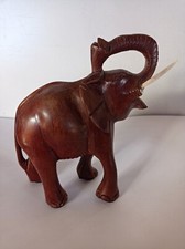 Eléphant sculpté bois d'occasion  Bollène