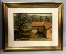 Quadro olio carignani usato  Varallo Pombia