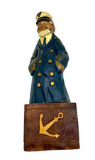 Handarbeit holzfigur kapitän gebraucht kaufen  Göppingen