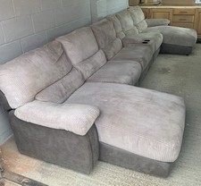 Modular sofa grey for sale  MABLETHORPE