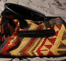 Turkish kilim tote for sale  Malden