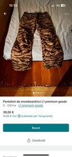 Pantaloni snowboard uomo usato  Roma