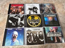 Scorpions CD Lot Live Pure Instinct First Sting Blackout Unplugged Feelings comprar usado  Enviando para Brazil