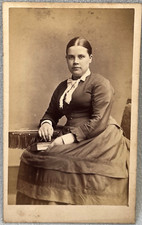 Cdv lady holding for sale  CHESTERFIELD