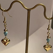 Valentines gold heart for sale  New York