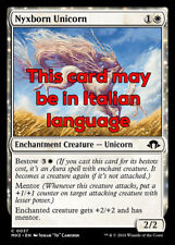 Mtg nyxborn unicorn usato  Bari