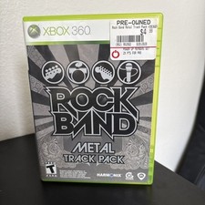 Rock Band: Metal Track Pack ( Xbox 360) Novo na caixa , usado comprar usado  Enviando para Brazil