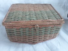 Vintage sewing basket for sale  CARMARTHEN