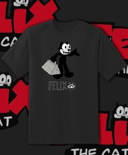 Camiseta retrô Felix the Cat camiseta desenho animado old school juventude M - adulto 6XL! comprar usado  Enviando para Brazil