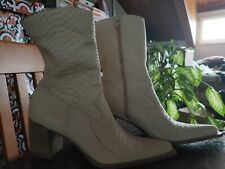 Stivali pitone beige usato  Chivasso
