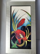 Moorcroft plaque satin for sale  STAFFORD