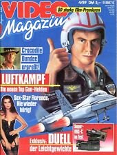 VIDEO MAGAZIN, Nr. 4/1989 Cover:CROCODILE DUNDEE, DIE STÄHLERNEN ADLER, VENUSFAL comprar usado  Enviando para Brazil