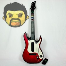 Guitar Hero 5 guitarra Xbox 360 sem fio vermelho octano branco Pickguard 95905.805 comprar usado  Enviando para Brazil