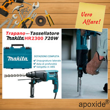 Makita hr2300 trapano usato  Villarbasse