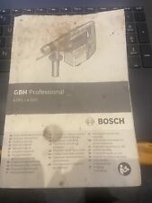 Instruction manual accompanies for sale  LONDON
