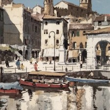 Litografia aldo riso usato  San Pier Niceto