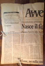 Avvenire ottobre 1988 usato  Italia