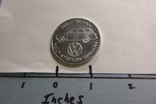 VOLKSWAGEN VW STATION WAGON 1969 NOVA MOEDA DE ALUMÍNIO ORLEAN SAINTS FALCONS 1VWOG comprar usado  Enviando para Brazil