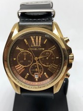 Relógio Michael Kors MK5502 Feminino Couro Preto Mostrador Analógico Quartzo Genuíno KG426 comprar usado  Enviando para Brazil
