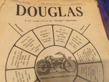 1909 douglas lightweight for sale  BRIGHTON