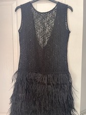 zara feather dress for sale  BIRMINGHAM