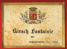 Ancienne etiquette kirsch d'occasion  Dijon