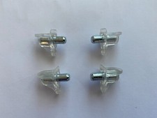 4 x Soporte de Estantería Häfele, para Estantes de Madera y Vidrio y para Agujeros Ø 5 mm segunda mano  Embacar hacia Mexico