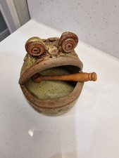 Frog pottery salt for sale Frog pottery salt for sale  GRANTHAM