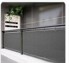 Polyrattan balkonsichtschutz g gebraucht kaufen  Nonnweiler