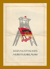 Alte wismut urkunde gebraucht kaufen  Delitzsch