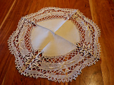 Linge ancien napperon d'occasion  Senozan