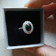 Black fire opal for sale  CHESTERFIELD