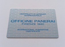 Panerai guarantee warranty usato  Corropoli