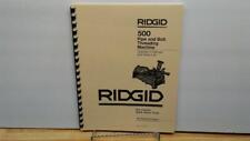 Ridgid 500 pipe for sale  Winthrop