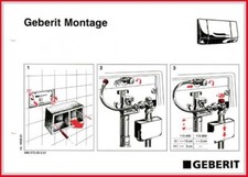 Geberit montageanleitung unter gebraucht kaufen  Wehrheim