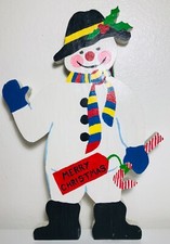 Handmade snowman wood for sale  Broomfield